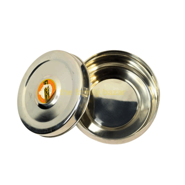 Stainless Steel Tiffin Box | Round Lunch Box