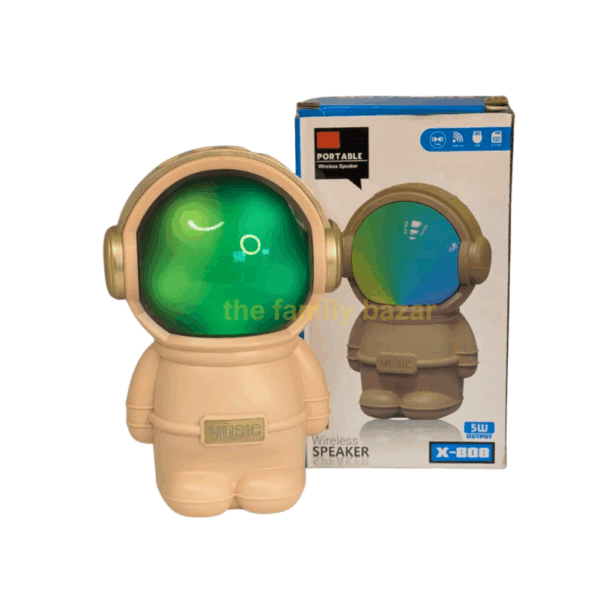 Astronaut Light Portable Smart BT Speaker | Astronaut Design LED Night Light Music Speaker - Image 2