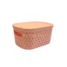 Plastic Cute Mini Storage Basket | With Lid 2.3L