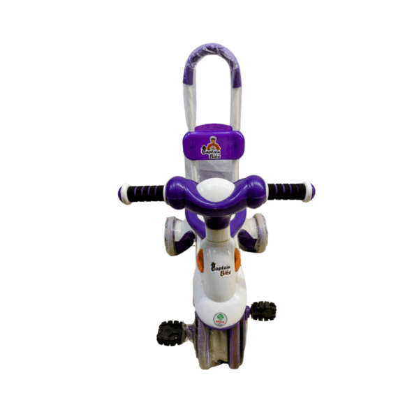 Rock Rider Try Cycle with Music and Light| Tricycle For Kids and Babies (Purple) - Image 2