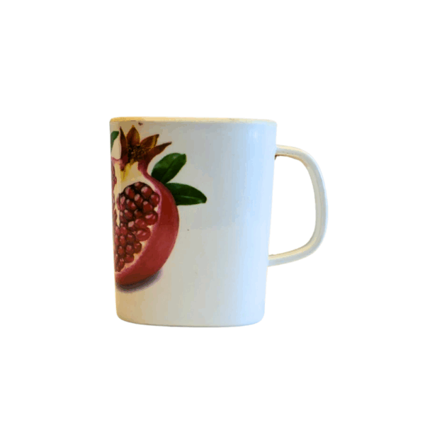 Pomegranate Printed Round Mug | Italiano 3.5
