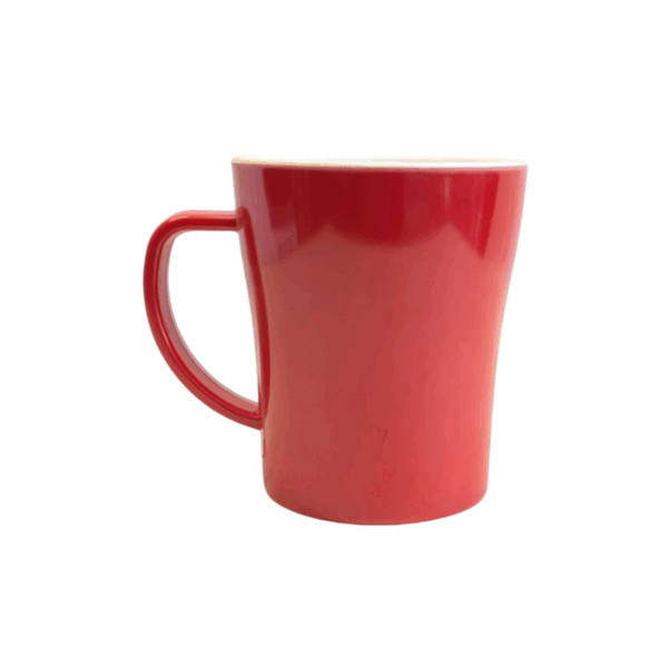 MELAMINE Red ROUND MUG | Italiano