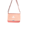 Stylish Pink Pleated Sling Bag