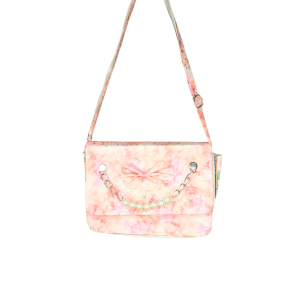 Charming Floral & Pearl Sling Bag