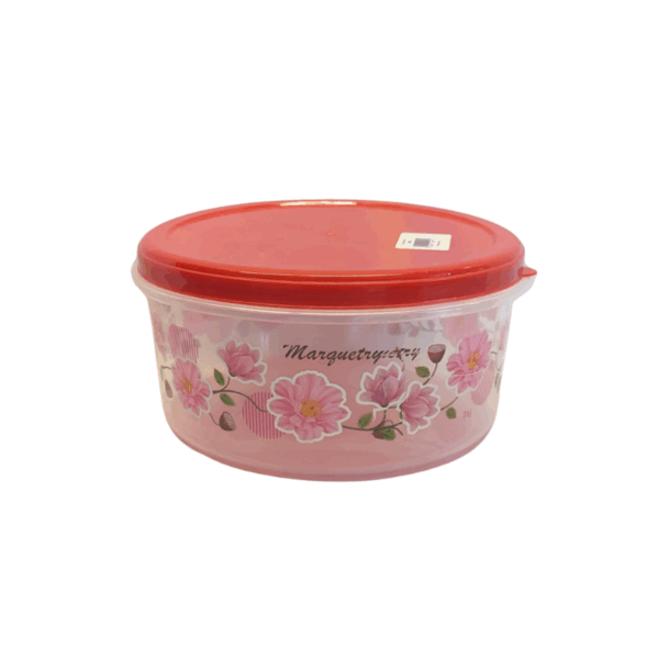 Print round Large bowl | Food Container With Lid