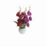 Artificial Mini Table Tub Flower| Home and Office Decor