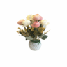 High Quality Artificial Flower & Plant In Plastic Vase | Home and Office Decor