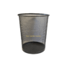 Metal Waste Bin| 10.2 Inch Black