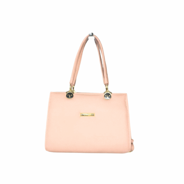 Elegant Nude Pink Handbag
