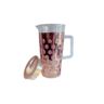 Rose Gold Water Jug with Lid 2.7L  | Stylish and Durable