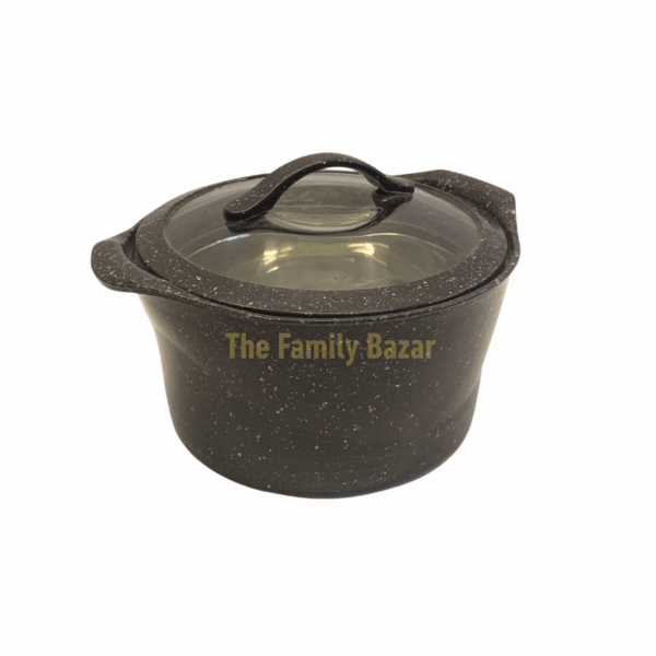 Jupiter Stelo Hotpot Marble | Glass Lid 1800 ML - Image 2