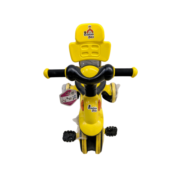 Rock Rider Try Cycle with Music and Light| Tricycle For Kids and Babies (Yellow) - Image 2