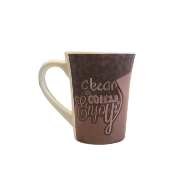 Melamine Brown Printed Coffee Mug | Italiano