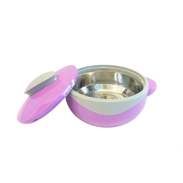 Purple Lunch Box with Stainless Steel Interior | 1300ml | Leak-Proof & Durable - Image 2