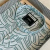 Men’s Seafoam Green Abstract Wave Pattern Panjabi | Modern Casual Panjabi | Lightweight Cotton Blend