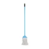 Heavy-Duty Cotton Mop with Blue Handle | High-Performance Floor Cleaning Mop