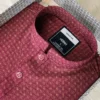 Men’s Premium Cotton Panjabi with Classic Maroon Maze Print | Elegant Festive Wear | NOBIN