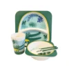 Snappy Croc Kid's Dining Set | Fun, Eco-Friendly Dinnerware for Children