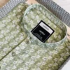 Men’s Premium Olive Green Triangle Cotton Panjabi | Festive & Smart Casual Wear | NOBIN