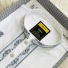 Classic White Embroidered Panjabi-04
